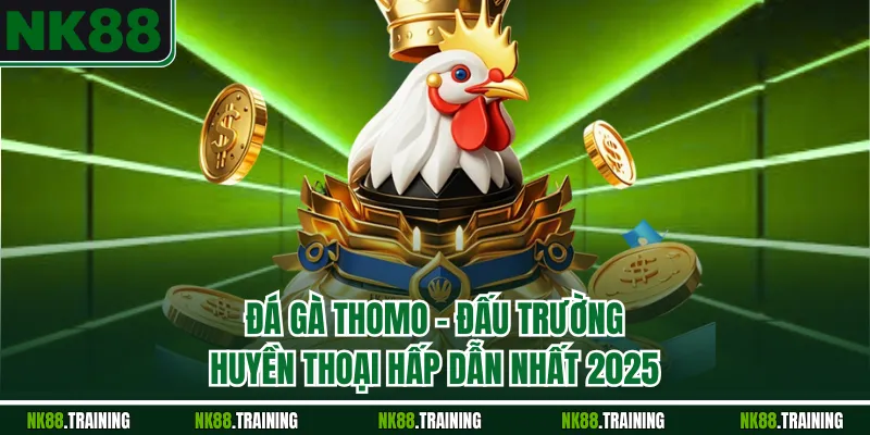 Đá Gà Thomo – Đấu Trường Huyền Thoại Hấp Dẫn Nhất 2025